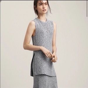 Wilfred Palmier Sleeveless Tunic Knit Sweater